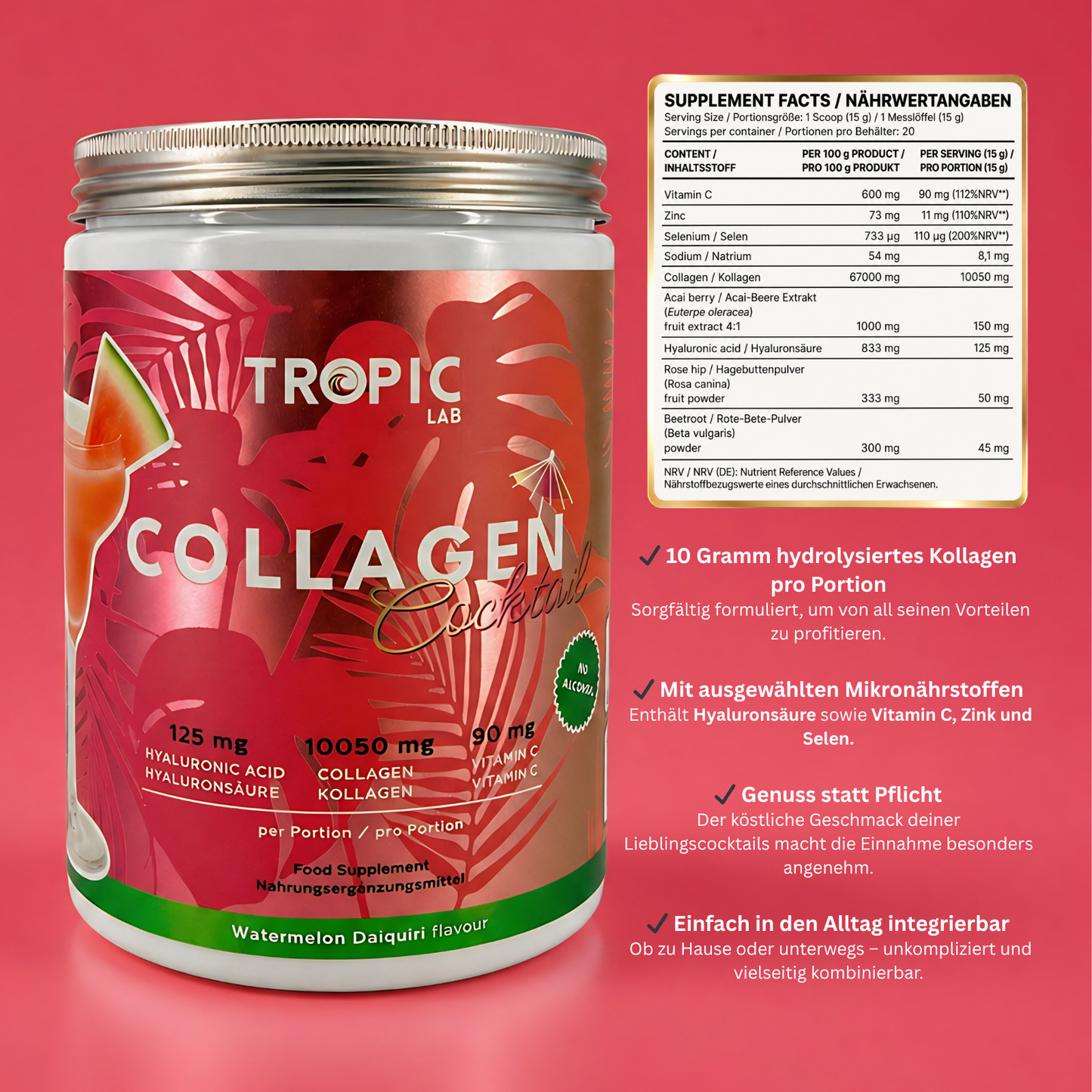 Tropic Lab Collagen Watermelon
